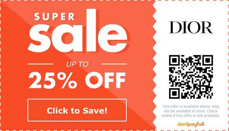 dior makeup codes|dior beauty discount code.